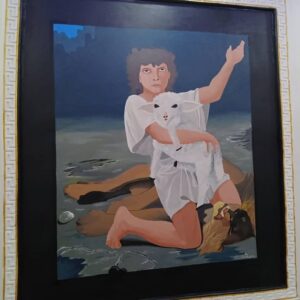 Mural painting of David